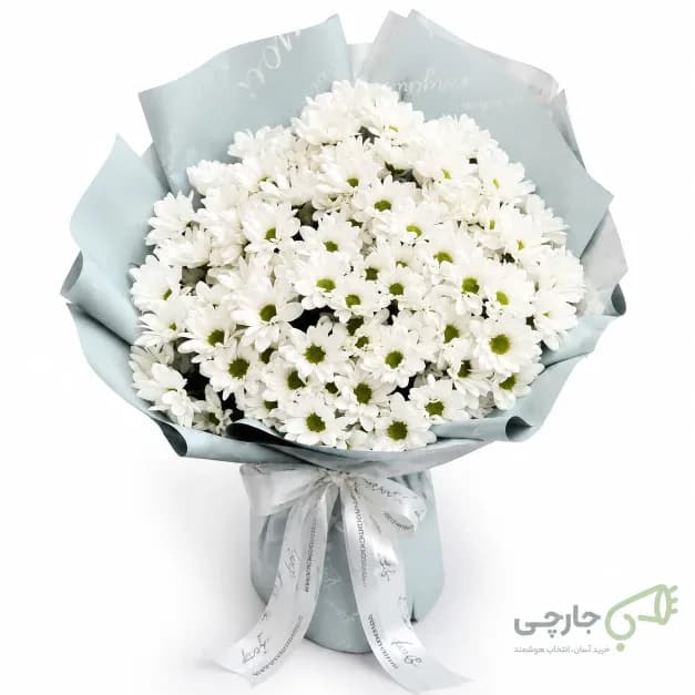 دسته گل کرزنتیا سفارشی (انتخاب تعداد، رنگ و دورپیچ) — تصویر ۲