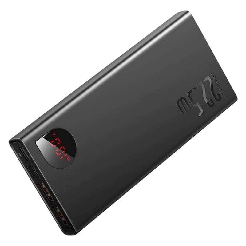 پاوربانک باسئوس مدل ADAMAN METAL DIGITAL DISPLAY ظرفیت 10000 میلی آمپر ساعت — تصویر ۲