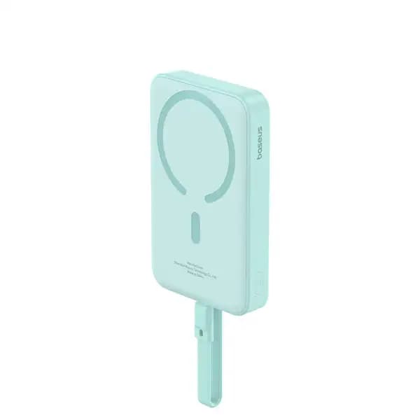 پاوربانک 10000 هزار 30 وات بیسوس مدل Baseus Magnetic With Built-in USB-C Cable — تصویر ۴