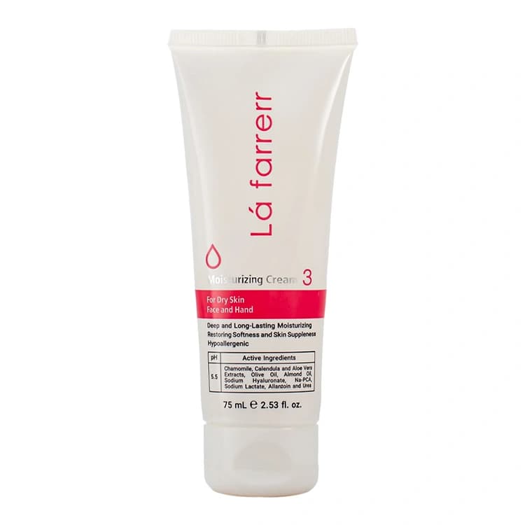 کرم آبرسان L’a farrerr مدل Moisturizing 3 حجم 75 میلی لیتر