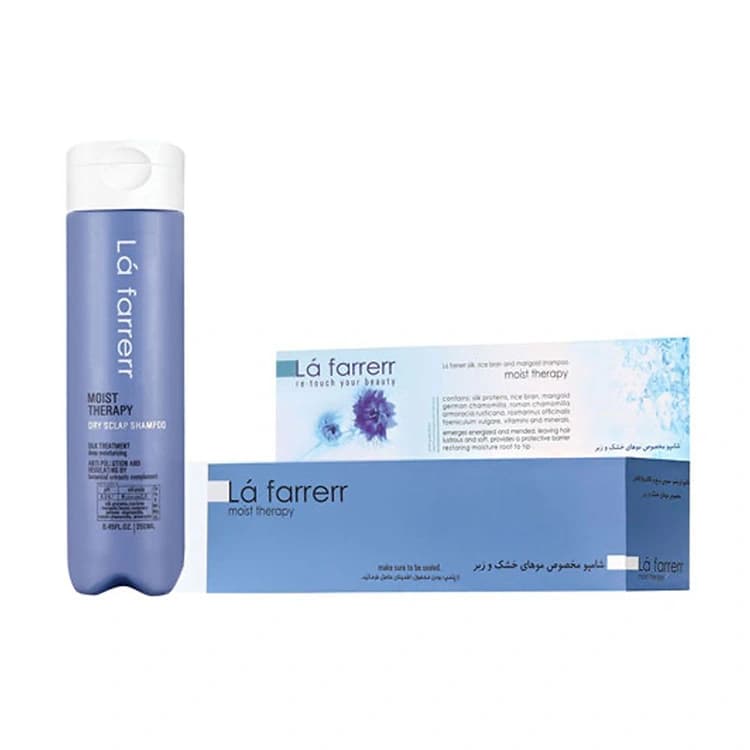شامپو L’a farrerr مدل Moist Series Dry Scalp حجم 250 میلی لیتر — تصویر ۵