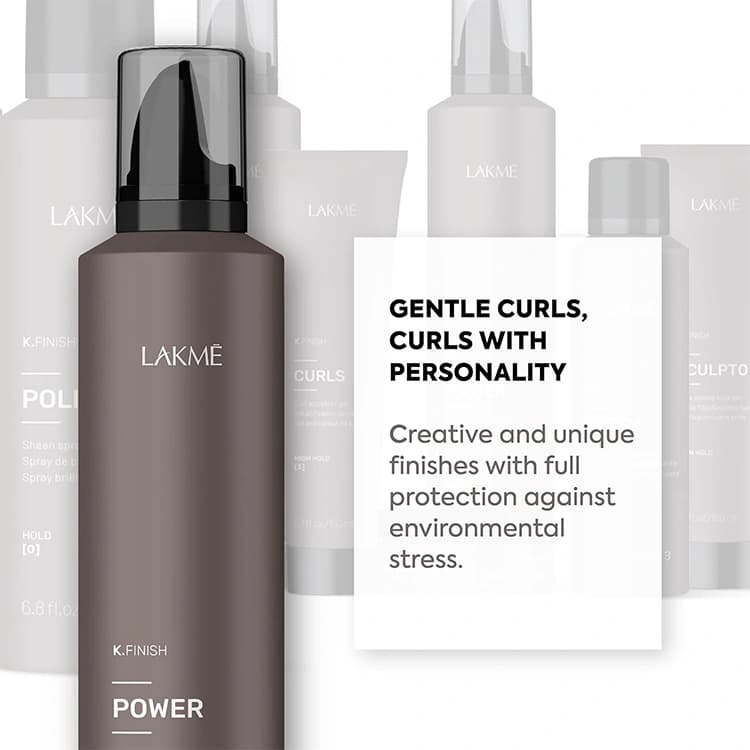 موس مو Lakme مدل K.Finish Power حجم 300 میلی لیتر — تصویر ۴