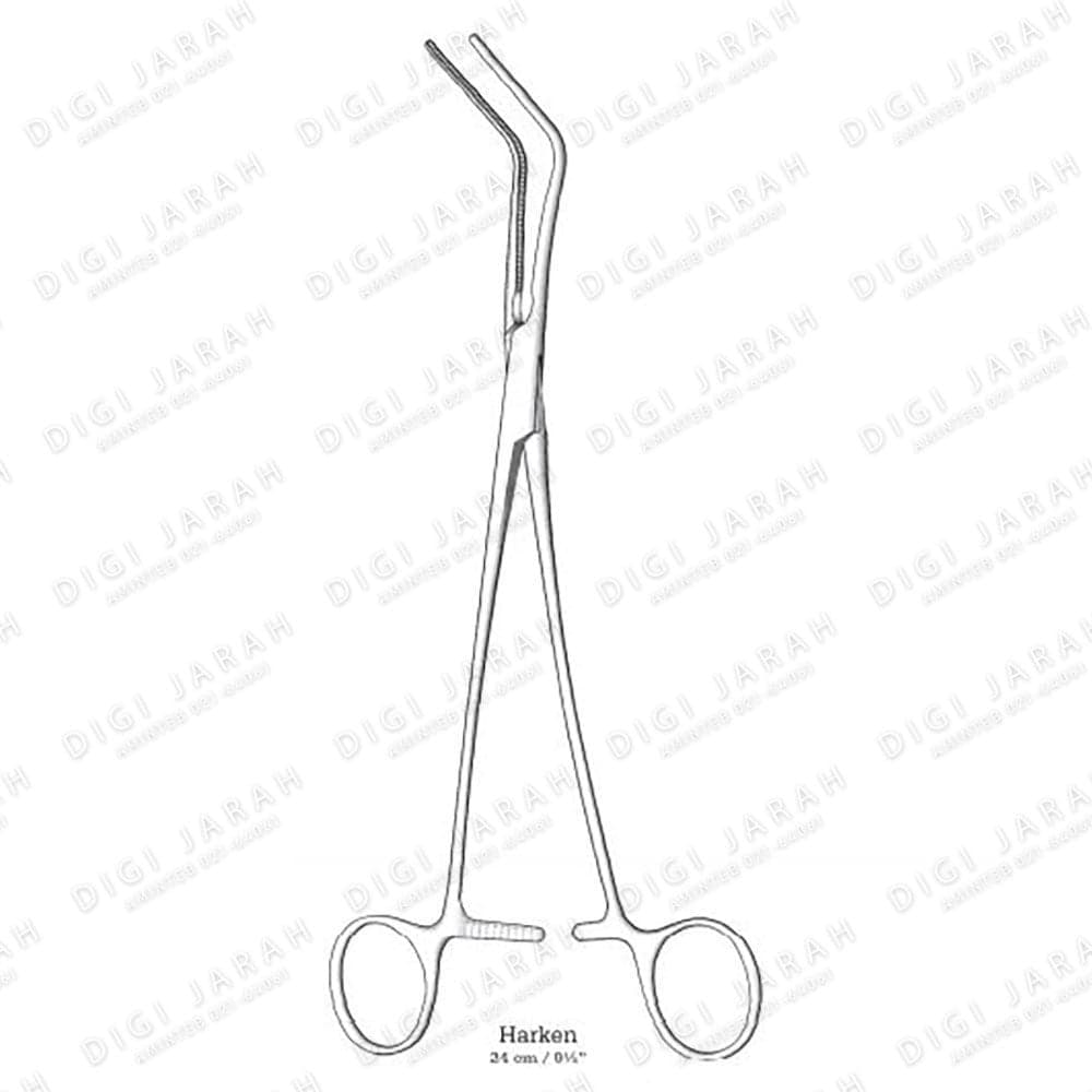 دوبیگی هارکن تک خم J-27-412 surgicon 24cm
