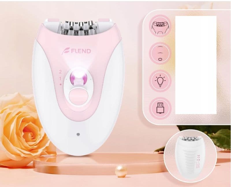 اپیلاتور شارژی زنانه FLEND KD-216 — تصویر ۸