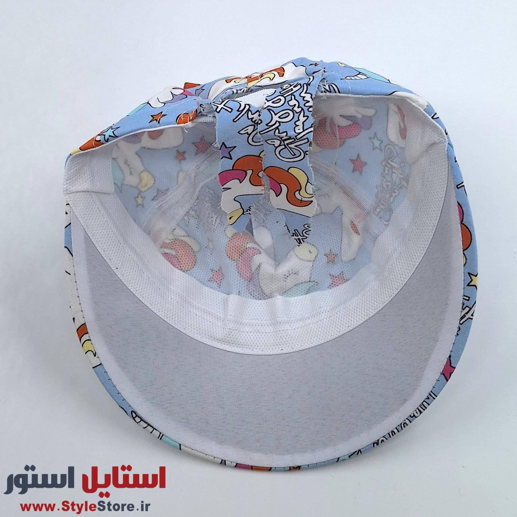 کلاه نوزادی طرح اسب تک شاخ کد 1295 — تصویر ۳