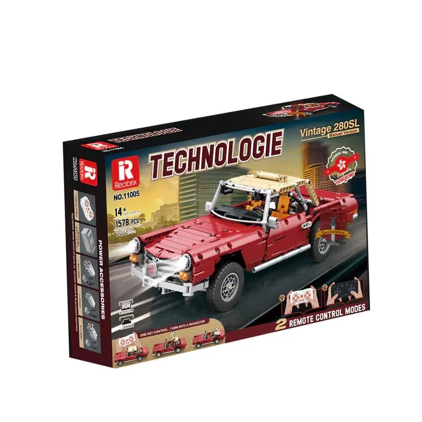 لگو ماشین کنترلی کلاسیک TECHNOLOGIE برند Reobrix کد 11005 — تصویر ۴