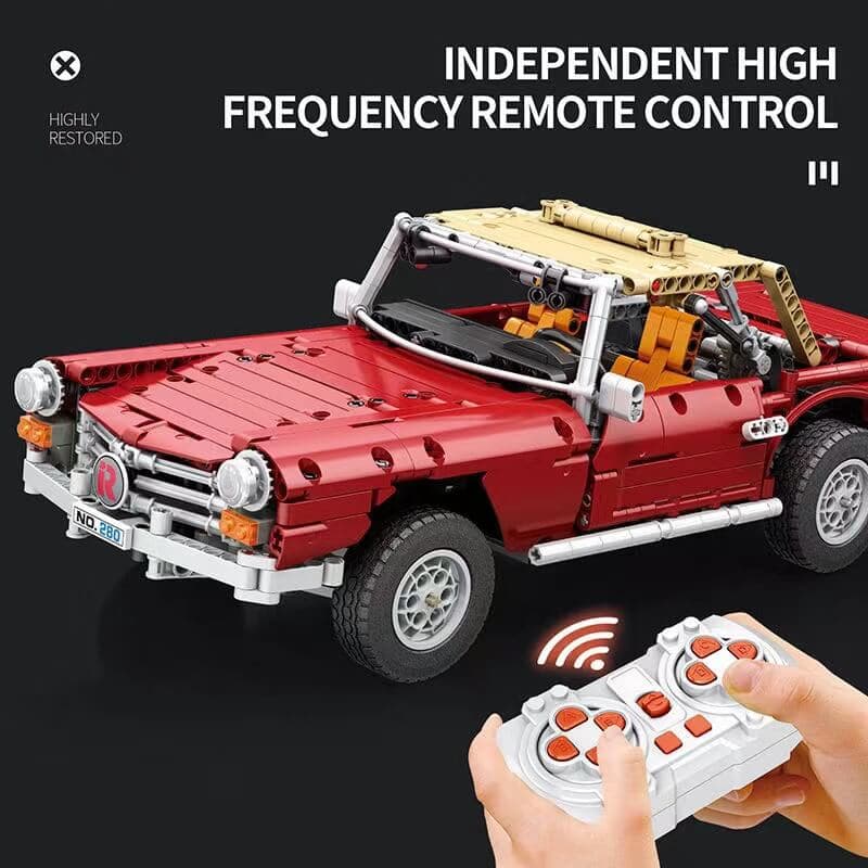 لگو ماشین کنترلی کلاسیک TECHNOLOGIE برند Reobrix کد 11005 — تصویر ۲