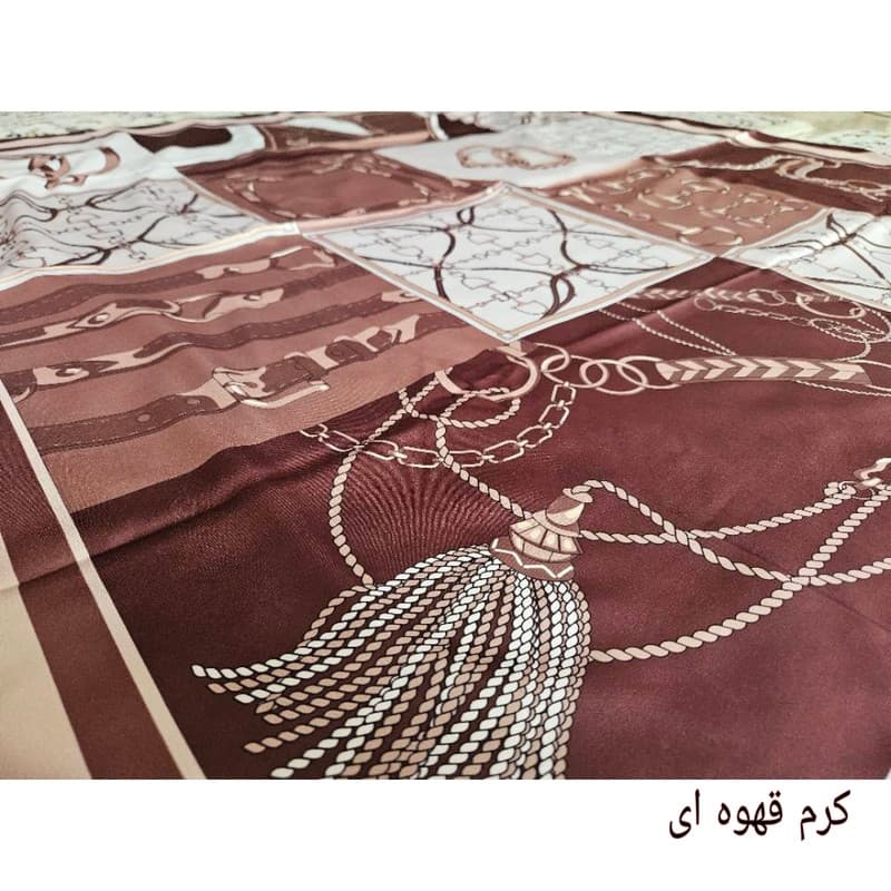 روسری زنانه مدل ابریشم توییل کد H03 — تصویر ۸