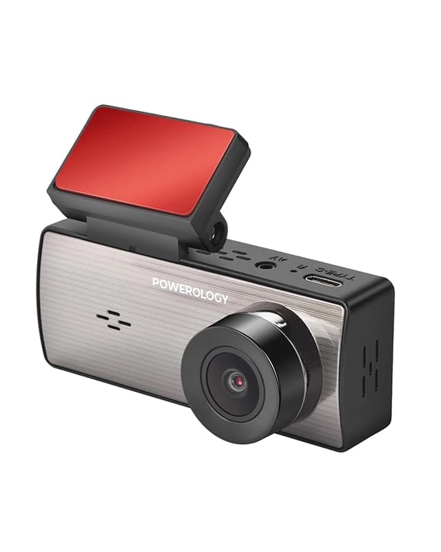 دوربین ثبت وقایع پاورولوژی Powerology Dual Lens Dash Camera CAM2K1