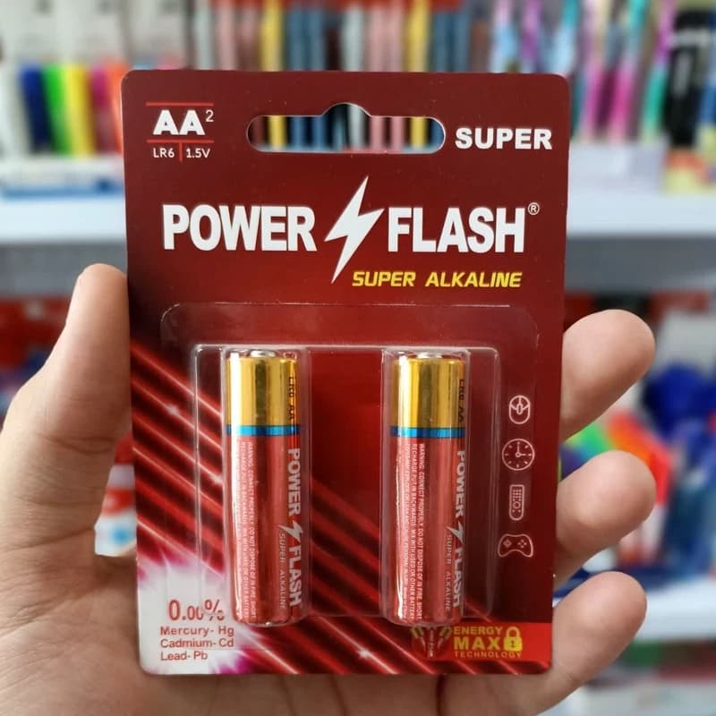 باطری قلمی SUPER ALKALINE پاور فلش 1.5v