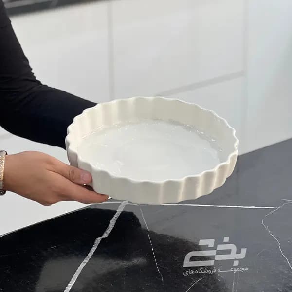ظرف تارت چینی مدل گرد — تصویر ۷