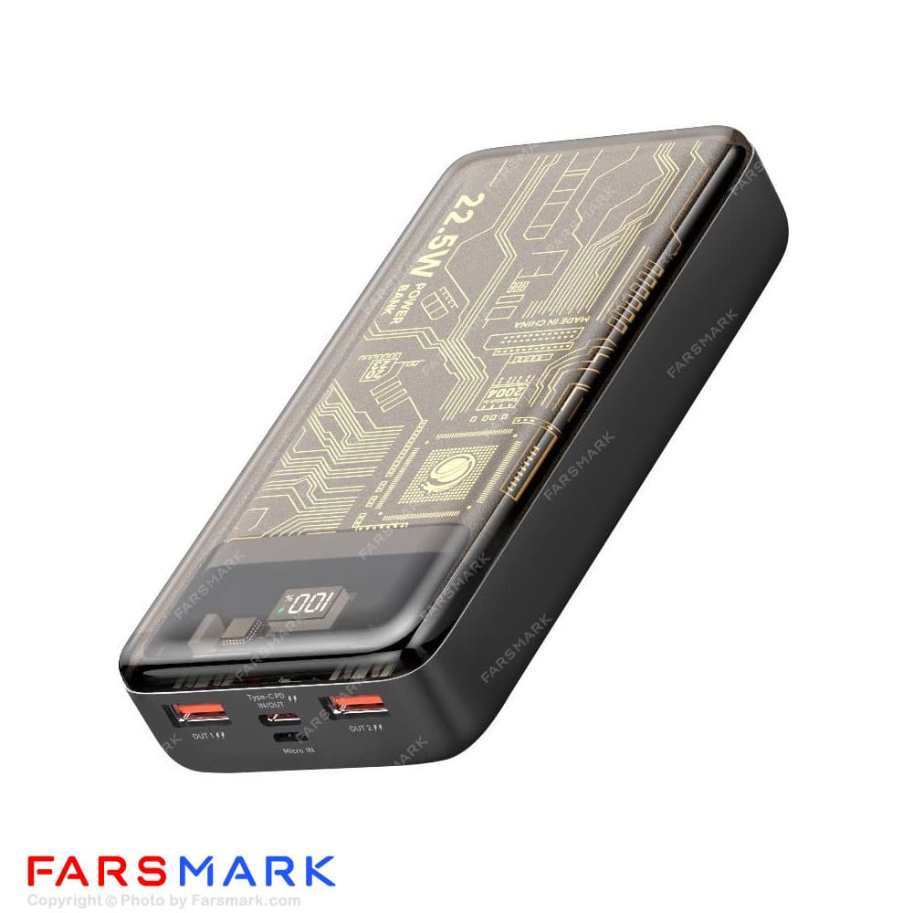 پاوربانک اصلی کانفلون Konfulon A34Q 20000mAh 22.5W