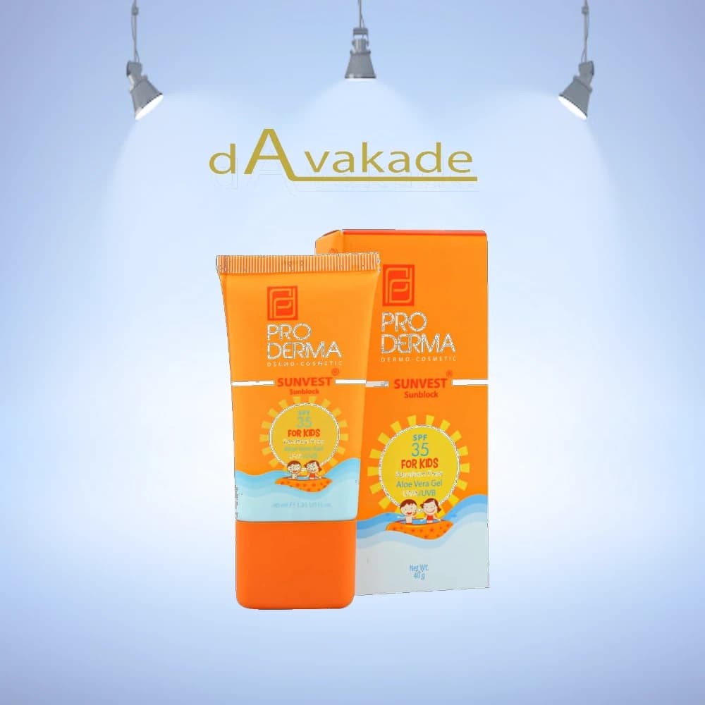 کرم ضد آفتاب SPF35+ کودکان سان وست پرودرما PRODERMA