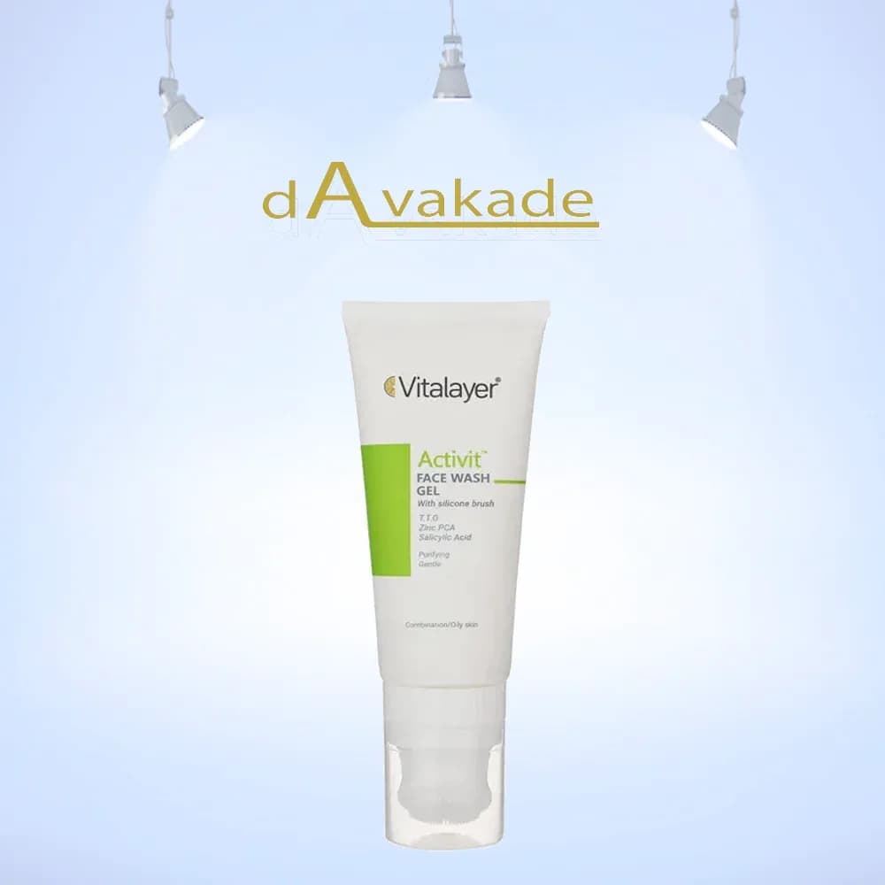 ژل براش شستشوی صورت اکتیویت ویتالیر VITALAYER