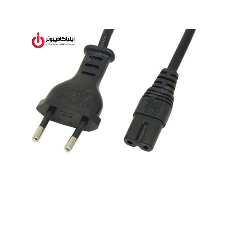 کابل برق رادیویی بافو 2C*0.75mm مدل EU-C7 به طول 1.5 متر