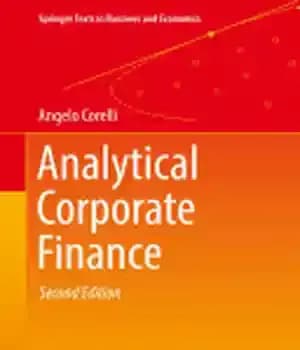 دانلود کتاب Analytical Corporate Finance – مالی شرکت تحلیلی
