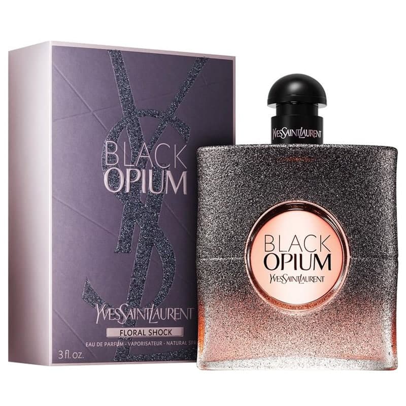 عطر و ادکلن زنانه ایو سن لورن بلک اوپیوم فلورال شوک ادوپرفیوم YVES SAINT LAURENT (YSL) BLACK OPIUM FLORAL SHOCK EDP FOR WOMEN