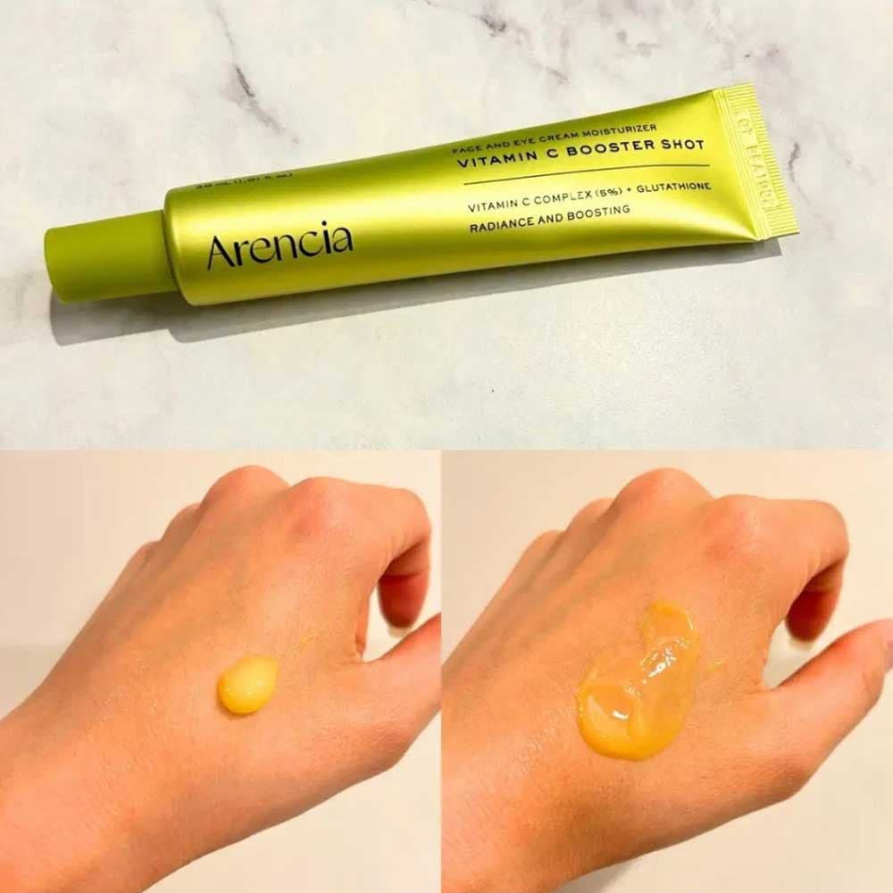 کرم و بوستر ویتامین سی و گلوتاتیون آرنسیا (Arencia Vitamin C Booster Shot) حجم 30ml — تصویر ۳