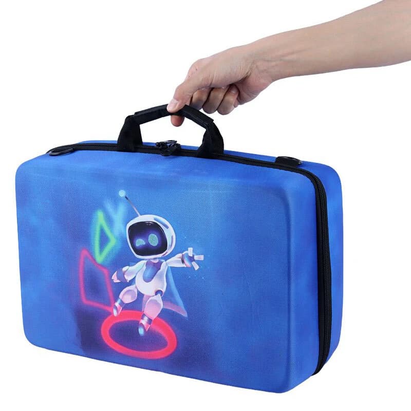 کیف کنسول بازی PS5 Slim طرح Astro Bot کد 2 — تصویر ۳