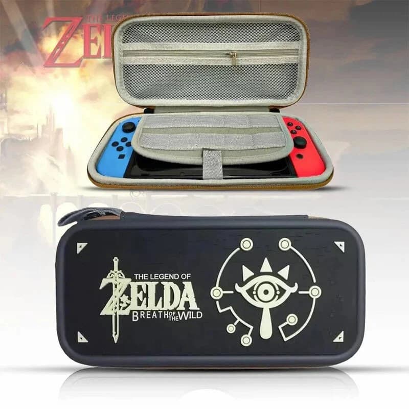 کیف کنسول بازی Nintendo Switch OLED طرح The Legend of Zelda Breath of the Wild — تصویر ۴