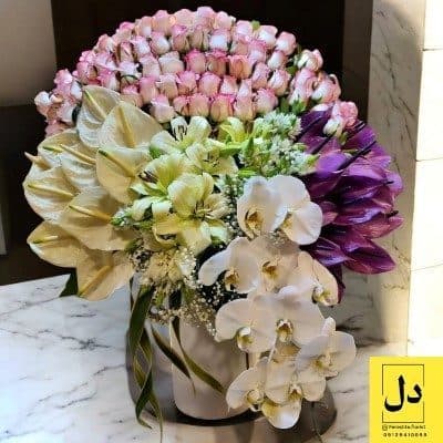 سفارش دسته گل برای کافه های تهرانسر