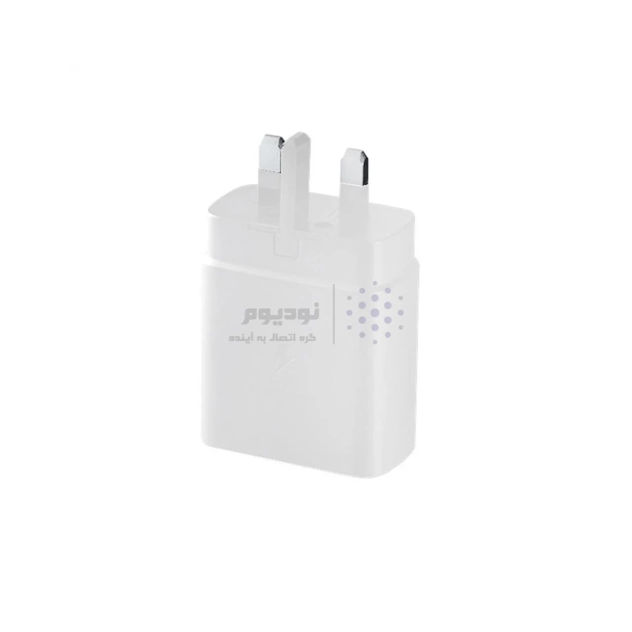 شارژر دیواری سه پین فست تک پورت Samsung مدل EP-TA845 45W – سفید – ASP (گارانتی شش ماهه آروین) — تصویر ۴