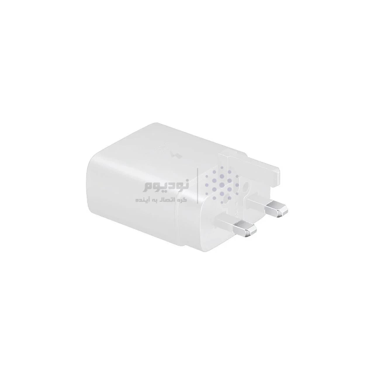 شارژر دیواری سه پین فست تک پورت Samsung مدل EP-TA845 45W – سفید – ASP (گارانتی شش ماهه آروین) — تصویر ۲
