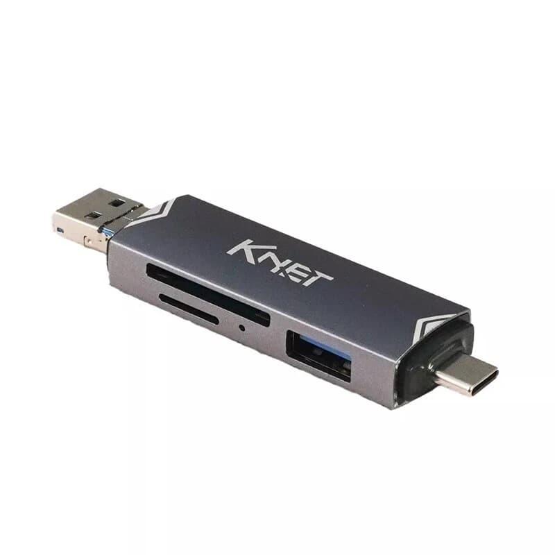 رم ریدر همه کاره کی نت K-RC30 OTG MicroUSB / Type-C — تصویر ۵