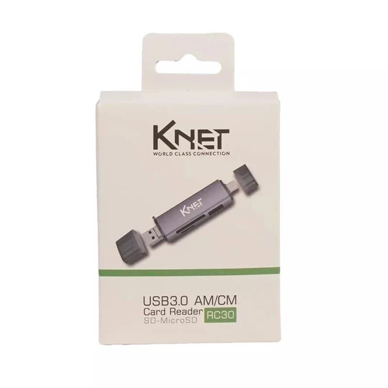 رم ریدر همه کاره کی نت K-RC30 OTG MicroUSB / Type-C — تصویر ۲