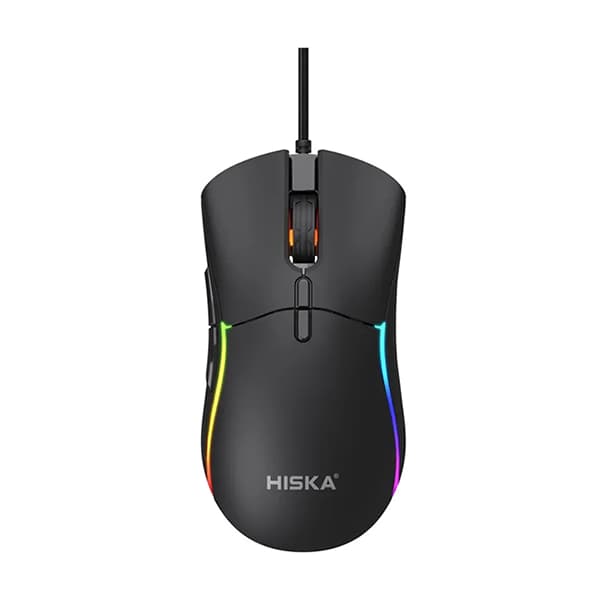 ماوس گیمینگ سیمی mog 340 هیسکا (HISKA)