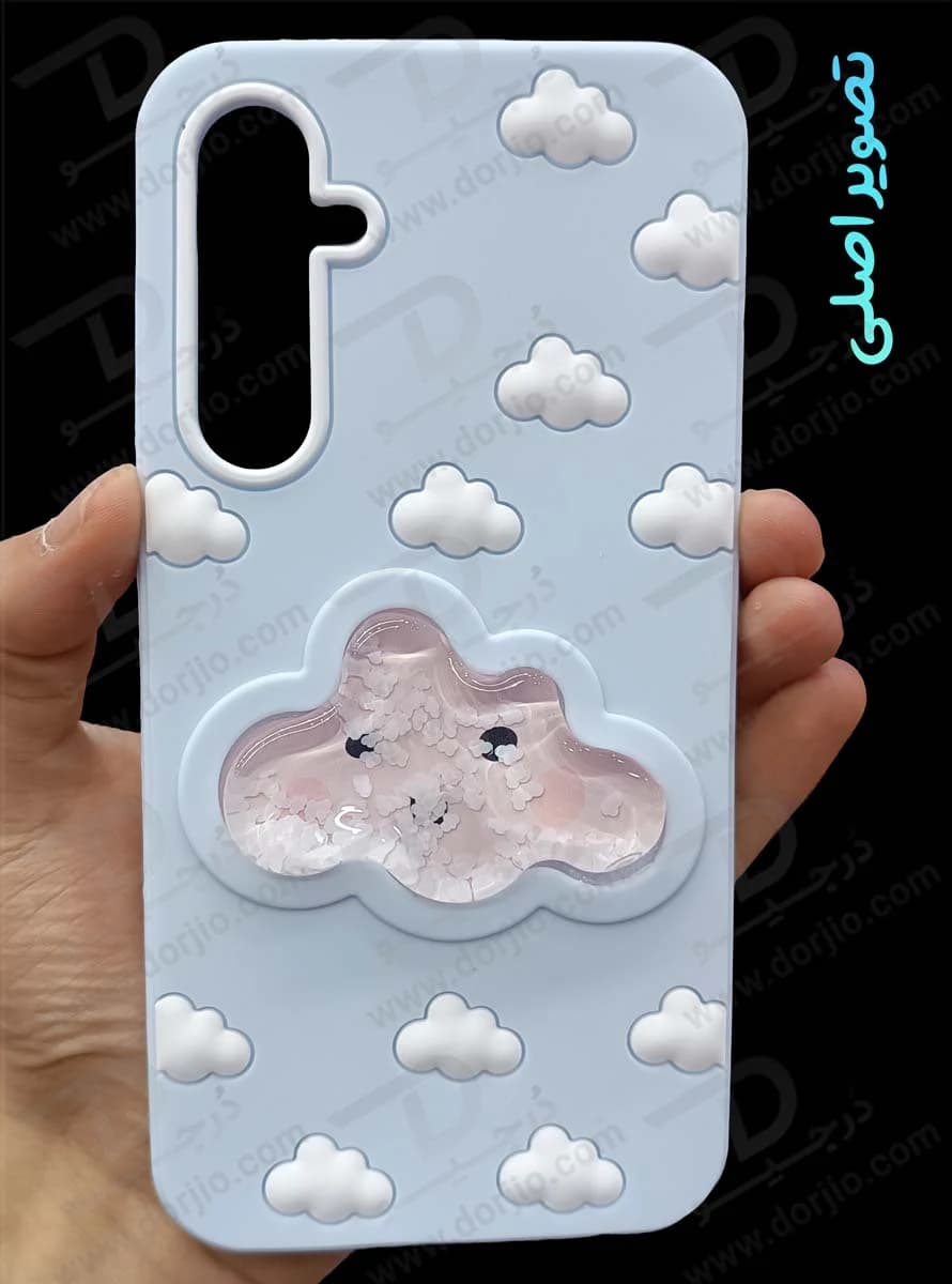 گارد سیلیکونی طرح برجسته ابری آکواریومی Galaxy M36 — تصویر ۲