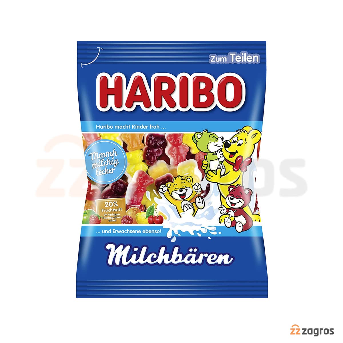 پاستیل هاریبو مدل Milchbaren وزن 175 گرم