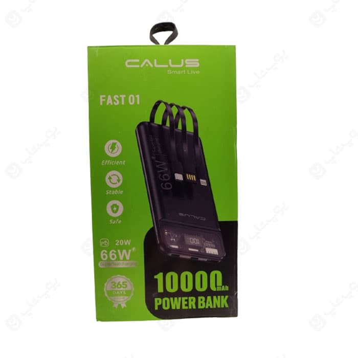 پاوربانک 10000mAh کالوس مدل Fast 01 — تصویر ۲