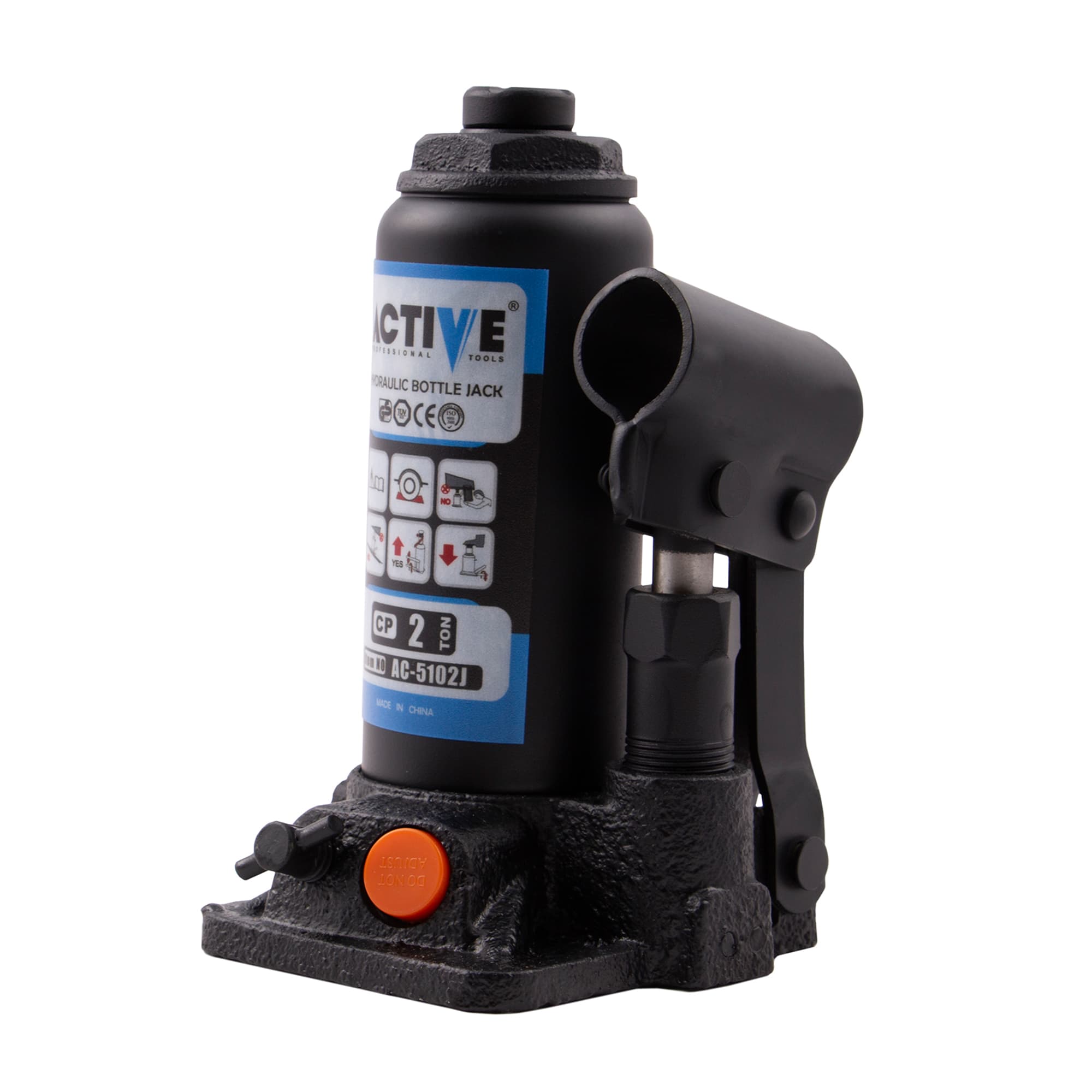 جک هیدرولیک روغنی 2تن اکتیو مدل AC-5102J — تصویر ۳