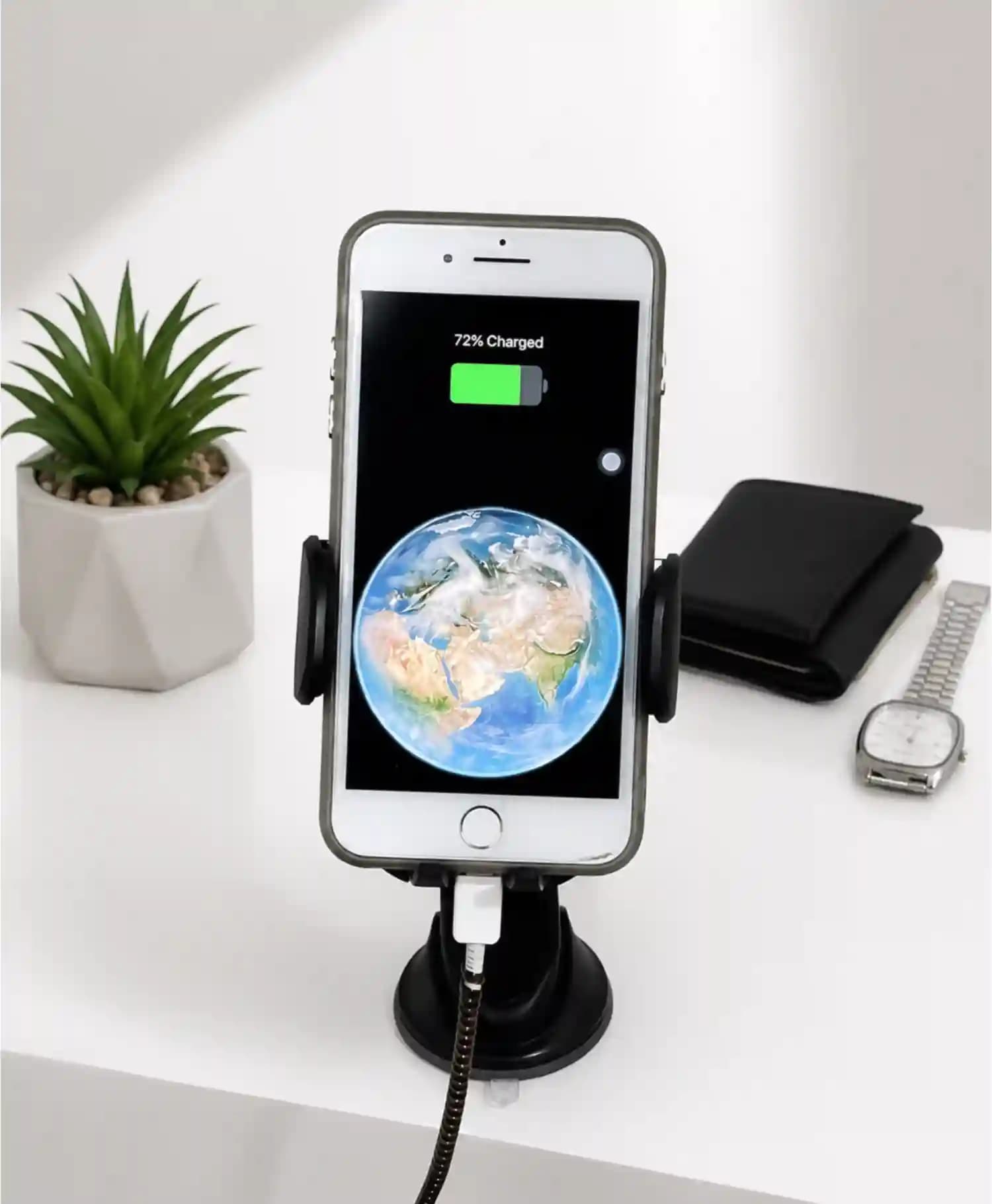 پایه نگهدارنده و شارژر وایرلس یوشیتا مدل YH-010 — تصویر ۴
