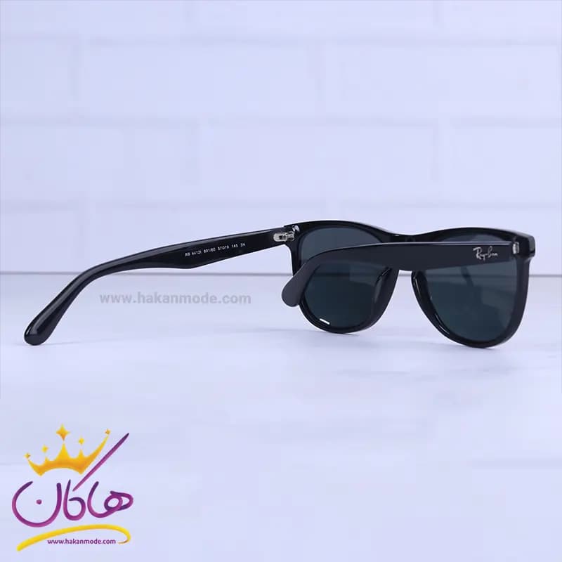 عینک آفتابی ری بن مردانه فریم ویفرر مشکی RB 4412/3 — تصویر ۴