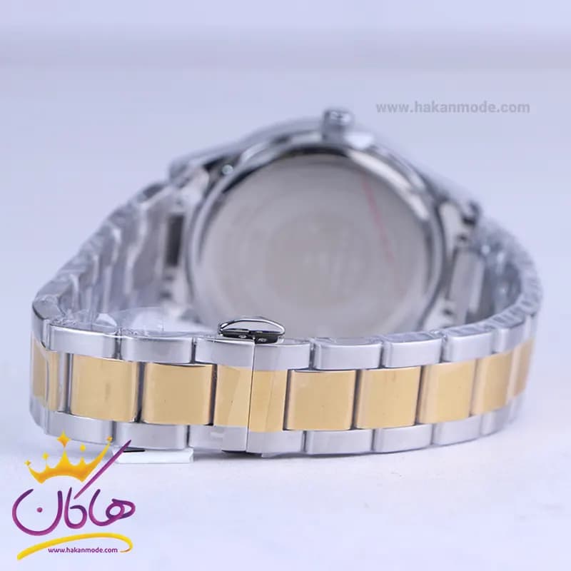 ساعت مچی عقربه ای سیکو فلزی صفحه مشکی مردانه OS 9/51 — تصویر ۳