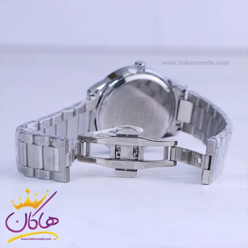 ساعت مچی سیکو مردانه فلزی نقره ای صفحه سفید OS 9/42 — تصویر ۲