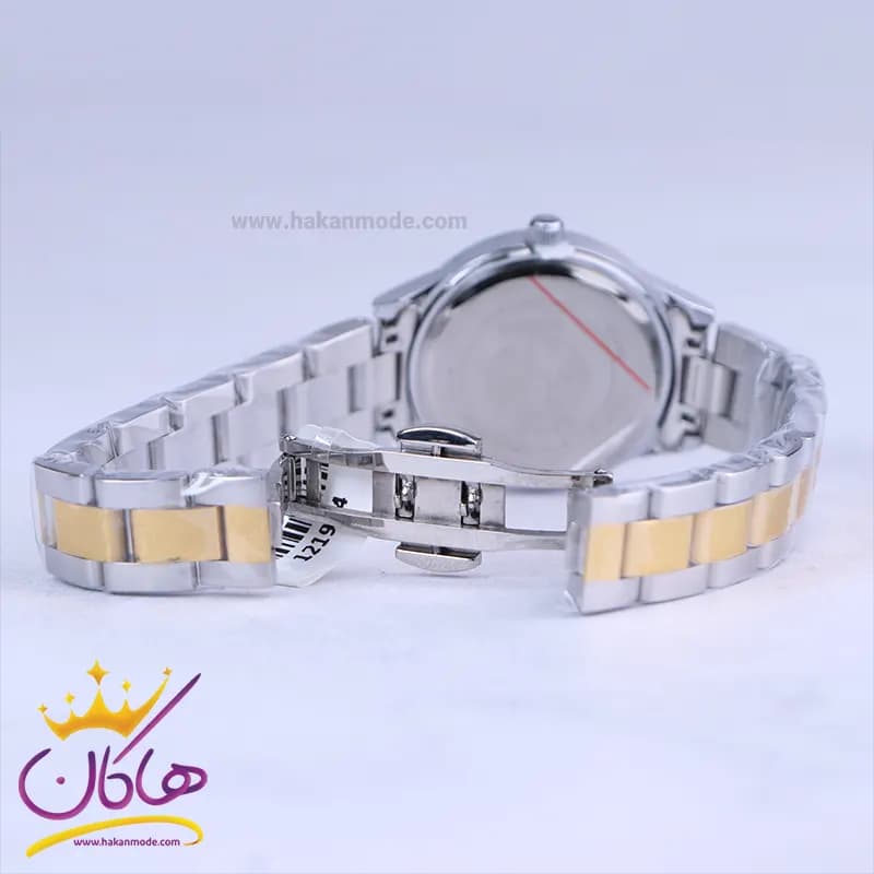 ساعت مچی سیکو فلزی نقره ای طلایی زنانه GN 059/52 — تصویر ۲