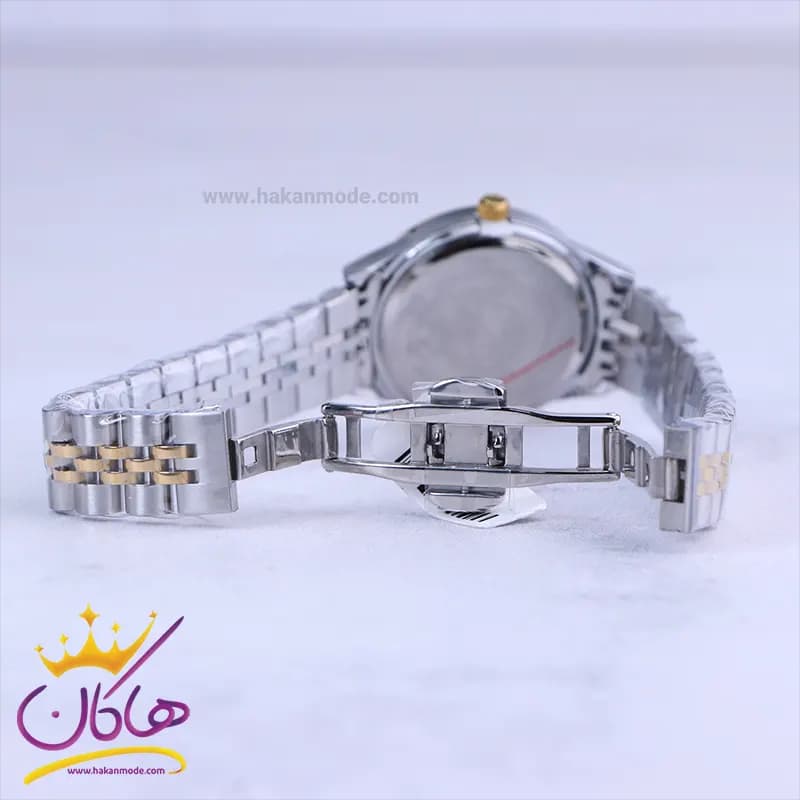 ساعت عقربه ای زنانه سیکو فلزی نقره ای طلایی GN 059/39 — تصویر ۲