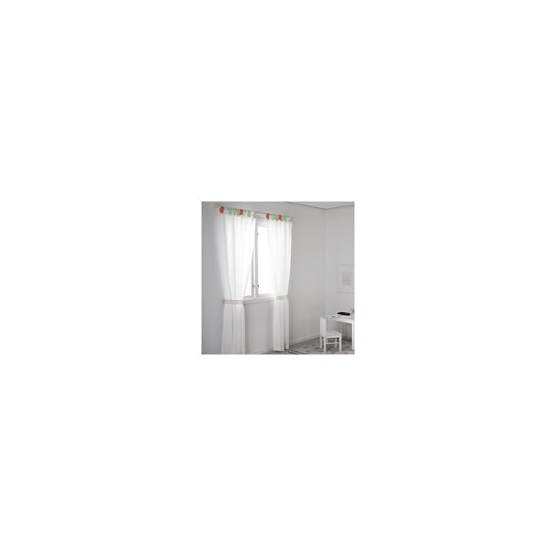 پرده سفید اتاق کودک ایکیا HIMMELSK