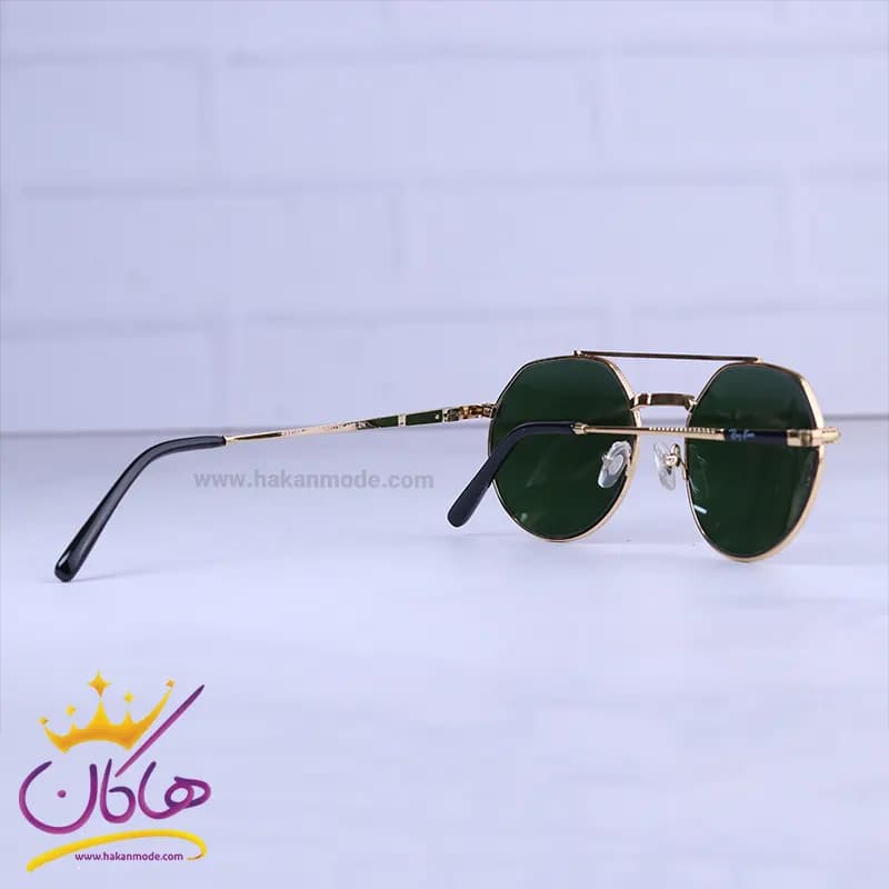 عینک آفتابی مردانه ری بن طلایی شیشه آبی RB8265/4 — تصویر ۷