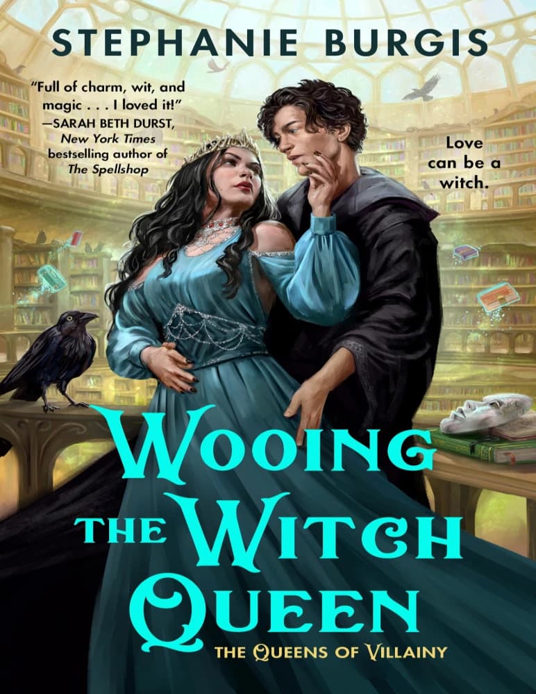 کتاب اغوای ملکه جادوگر (Wooing the Witch Queen) نسخه انگلیسی PDF | استفانی بورگیس