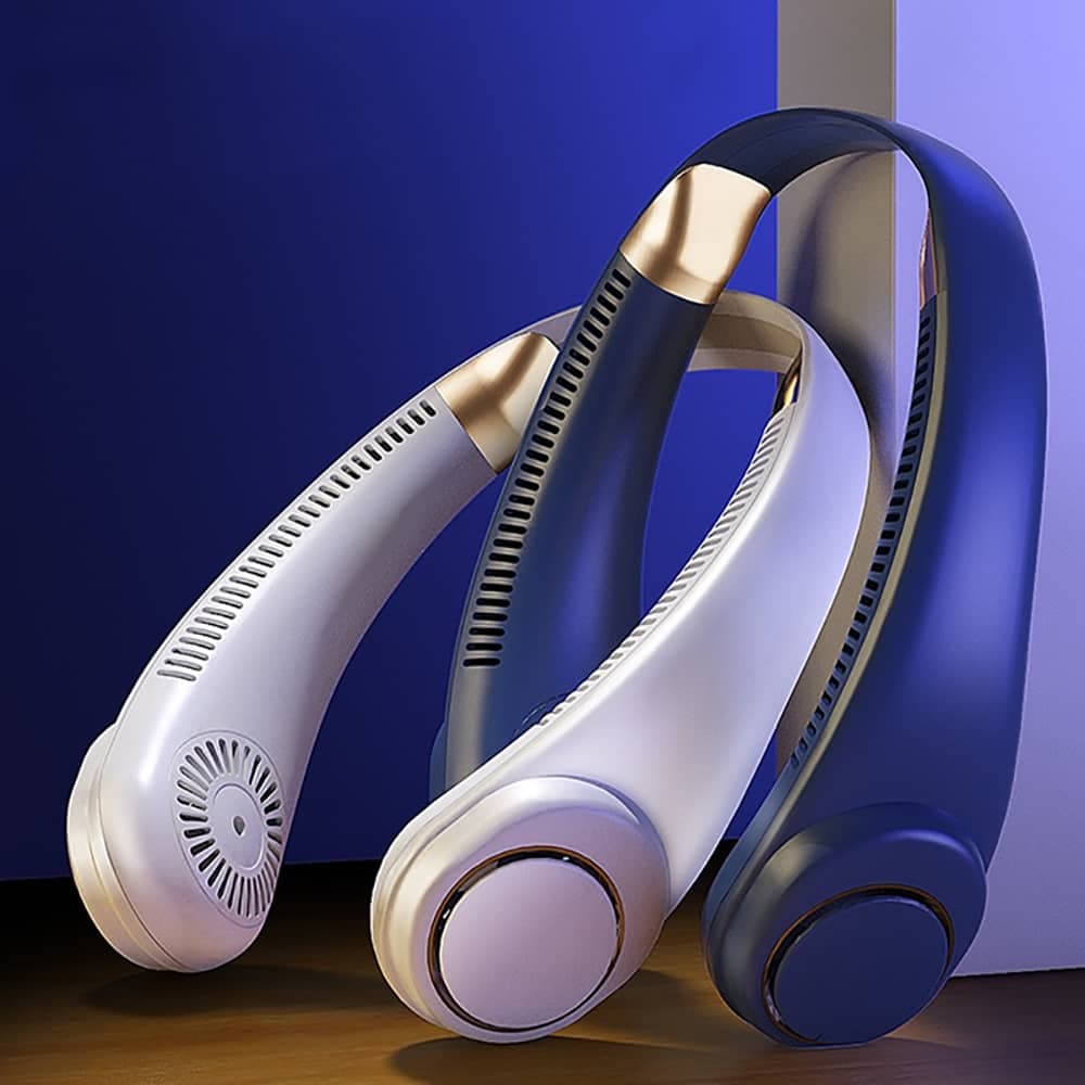 پنکه شارژی گردنی مدل NECK FAN — تصویر ۵