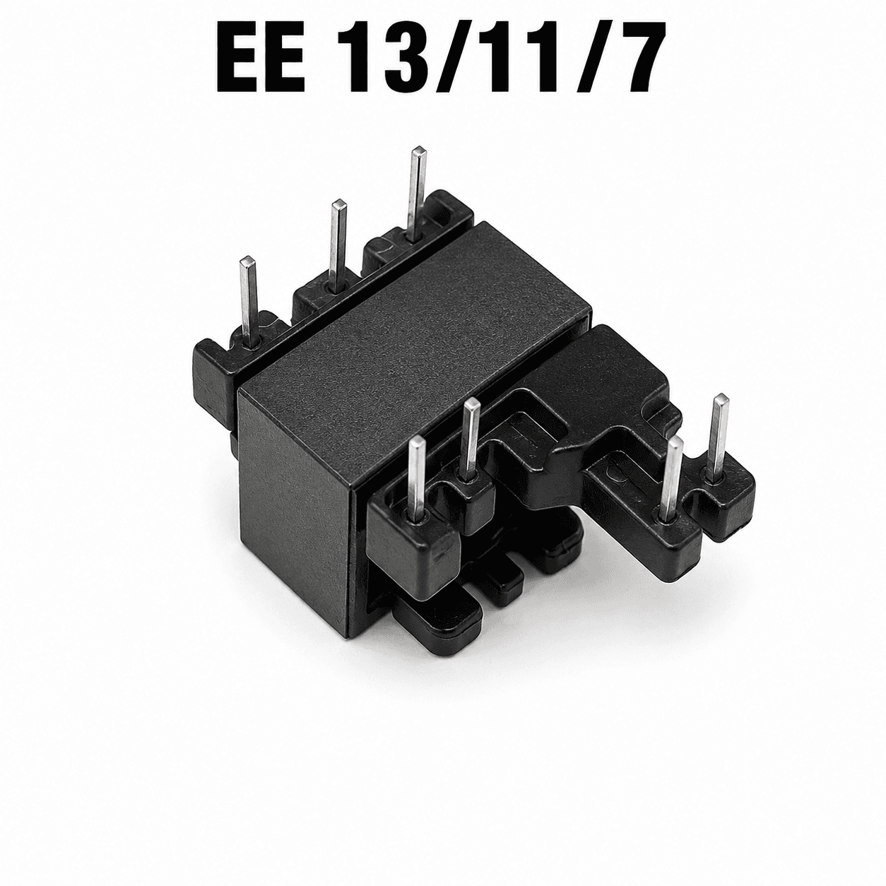 هسته فریت EE13/11/7 با قرقره 7 پین عمودی — تصویر ۲