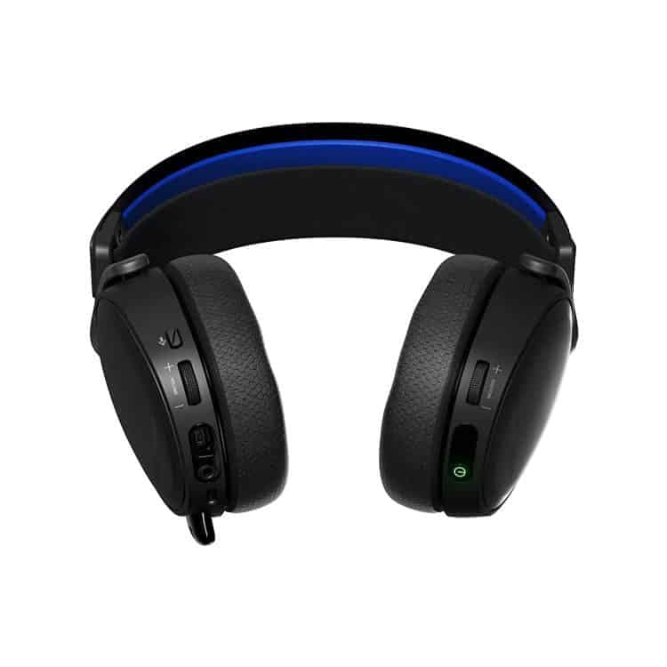 هدست بی سیم SteelSeries Arctis 7P Plus مخصوص پلی استیشن – مشکی — تصویر ۳