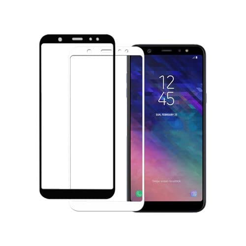 گلس محافظ صفحه فول سامسونگ +Samsung Galaxy A6 — تصویر ۲
