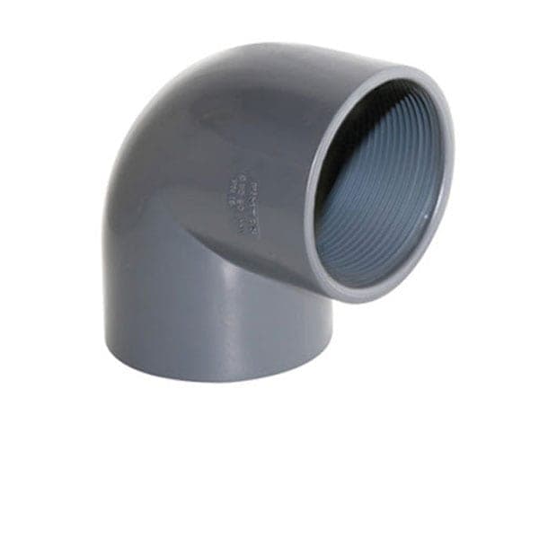 زانو یکسر دنده upvc پیمتاش