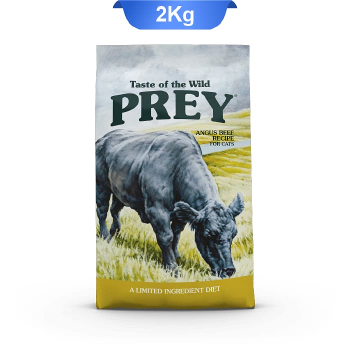غذا خشک گربه تیست آف د وایلد پری طعم گوشت گاو وزن 2.7 کیلوگرم Taste of the Wild Prey Beef