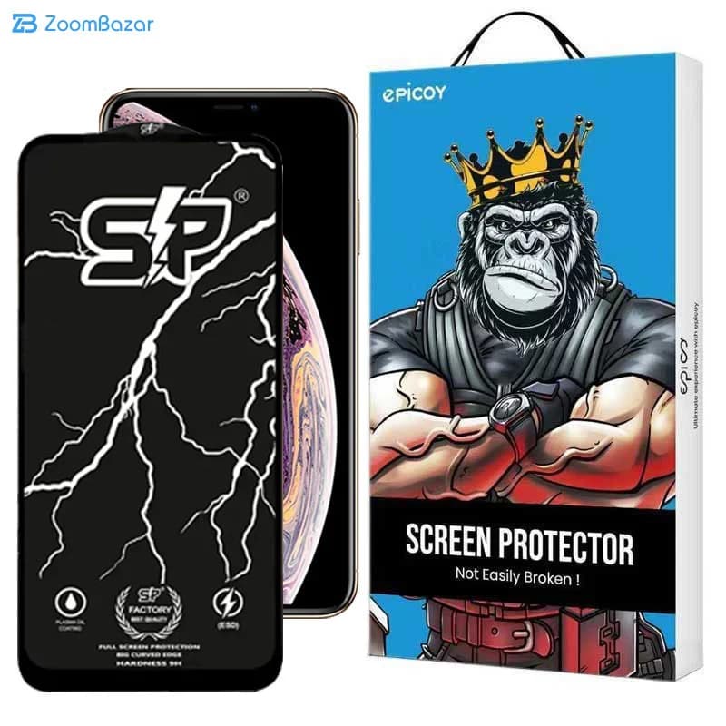 گلس اپیکوی مدل SP Factory مناسب برای گوشی موبایل اپل iPhone 11 Pro/Xs/X — تصویر ۱۰